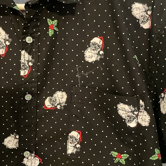 Cool Santa-  Men’s Christmas button up - Picture 2 of 7